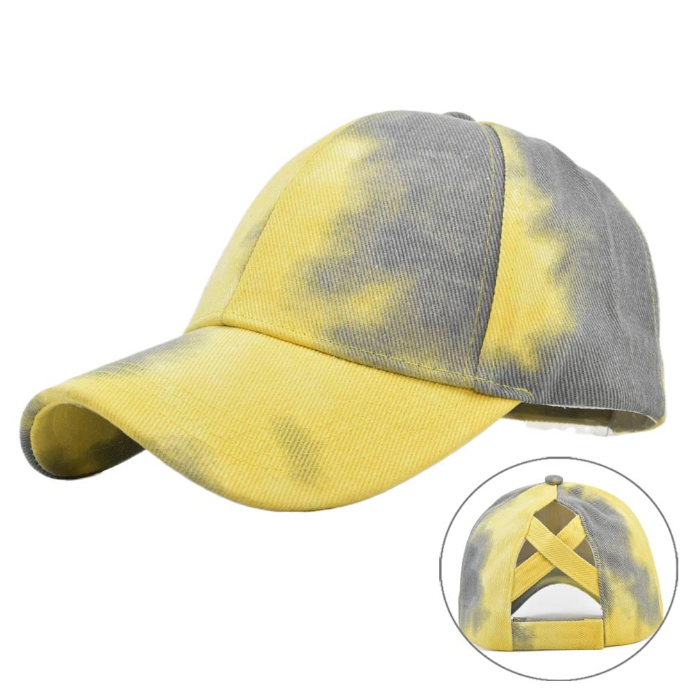 Women's Tie Dye Crossover Baseball Hat