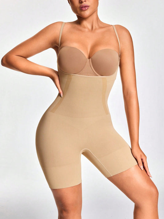 Premium UnderWire Cupped Thong Bodysuit For Women - Tummy & Waist Control With Natural Butt-Lift Effect