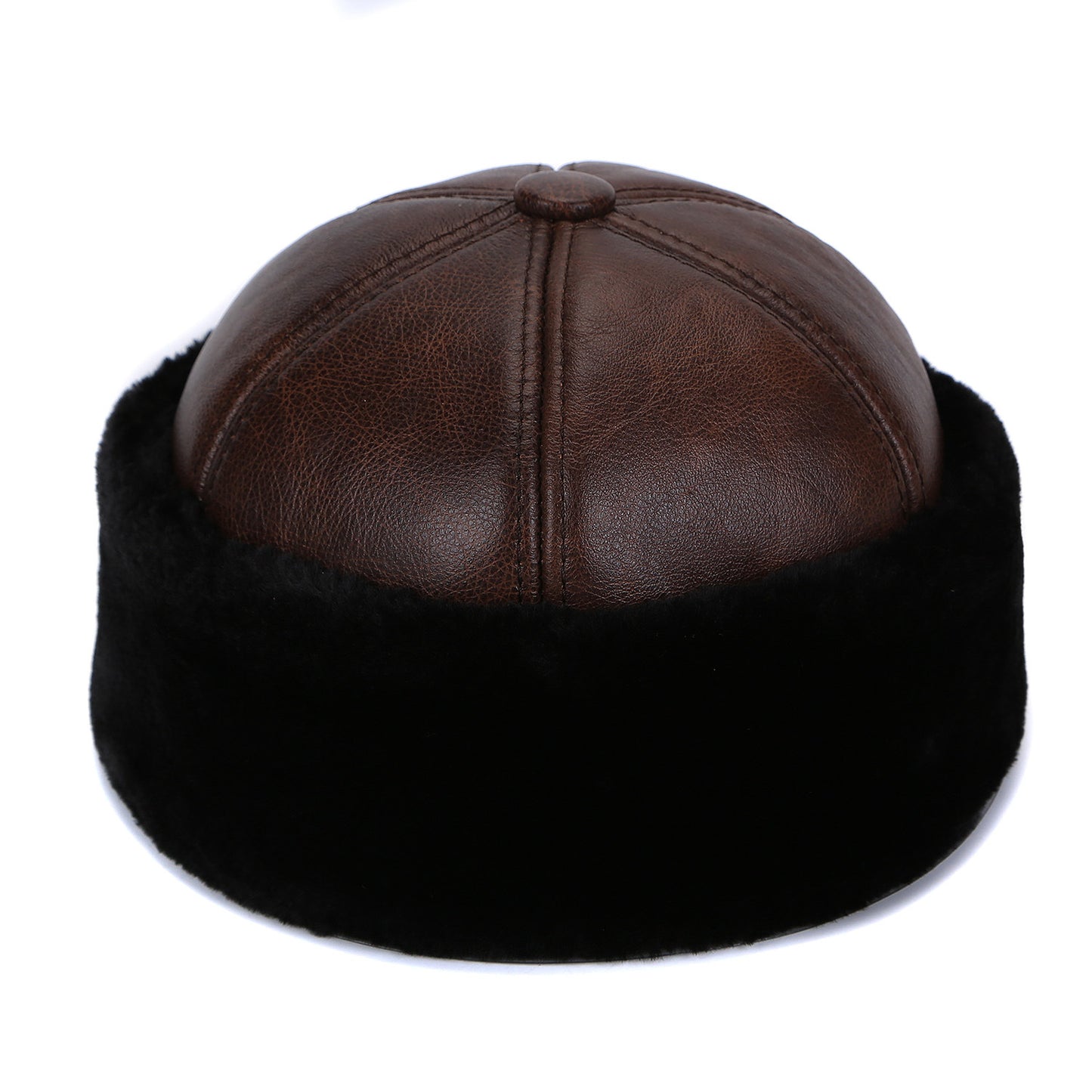 Haining Genuine Leather Cowhide Landlord Hat