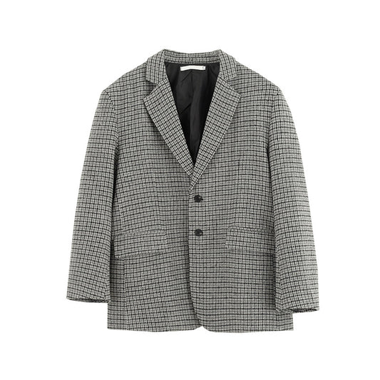 Men's Loose And Handsome Vintage Woolen Coat