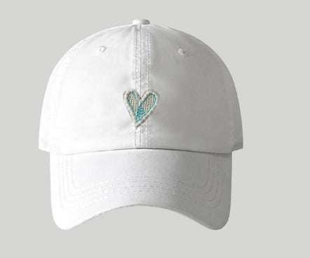 Retro Sweet Big Head Circumference Soft Peaked Cap