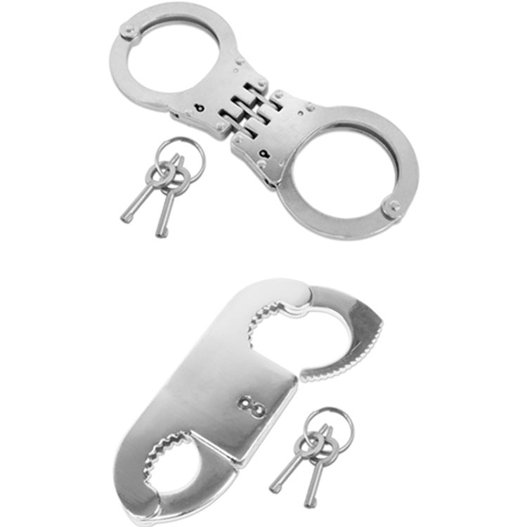 Plastic Handcuffs Toy Magic Prop Iron