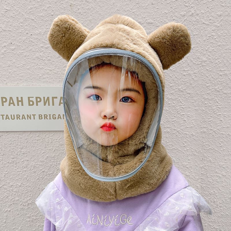 Children's Ski Face Mask Helmet Set