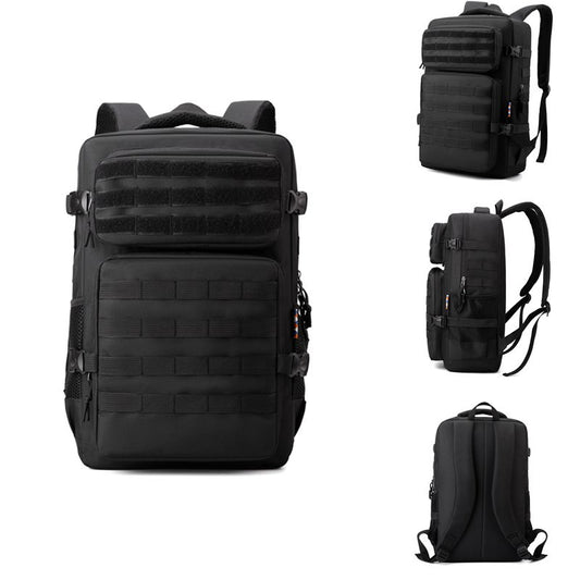Outdoor Camouflage Mountaineering Multi-functional Large Capacity Backpack