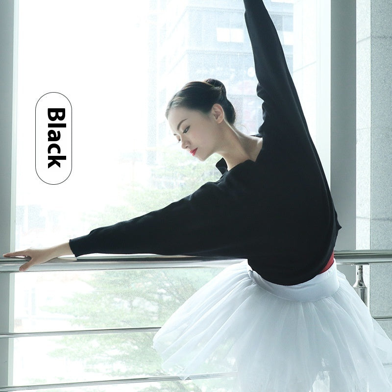 Ballet langærmet dansetrøje