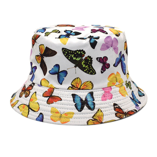 Reversible Wear Bucket Foreign Trade Men's Summer Outdoor Sun Protection Sun Hat