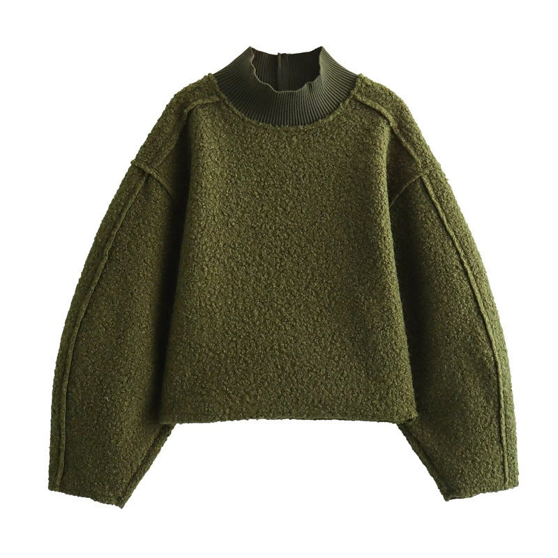 Trendy All-match Fashion Løs Sweater til Kvinder