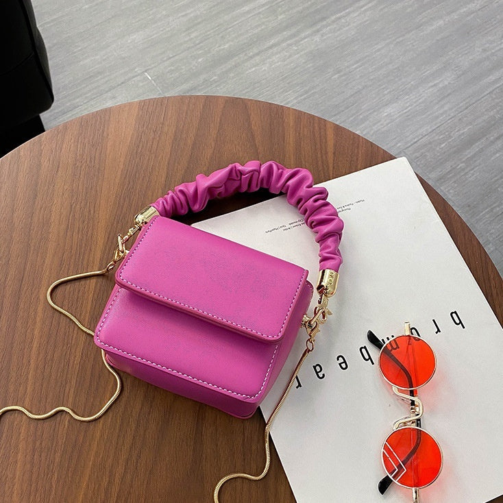 Korean Style Fashionable Crossbody Mini Single Shoulder Small Square Bag