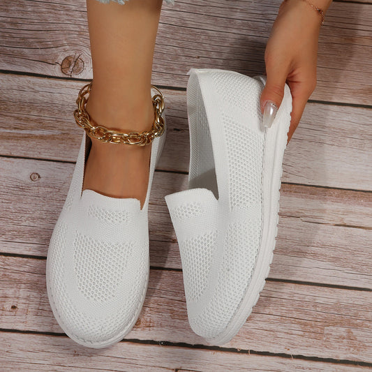 Meshsko til kvinder Åndbare Slip-on Lazy Loafers