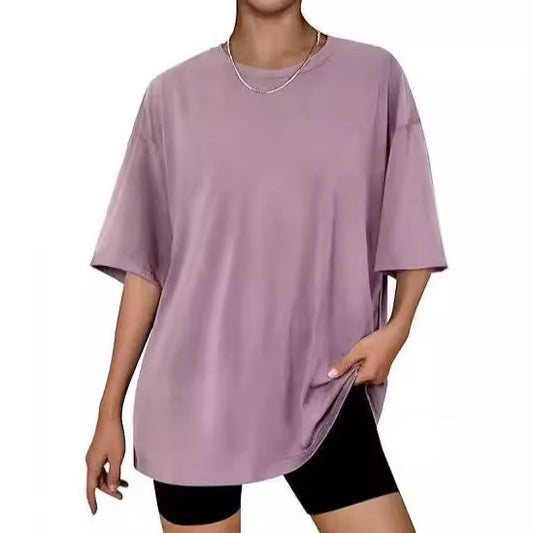 Kvinder Plus Size Bundskjorte