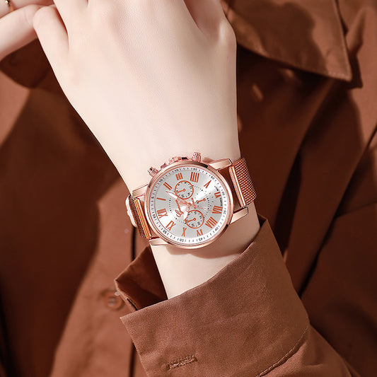 Women's Watch Fashion Simple Roman Scale
