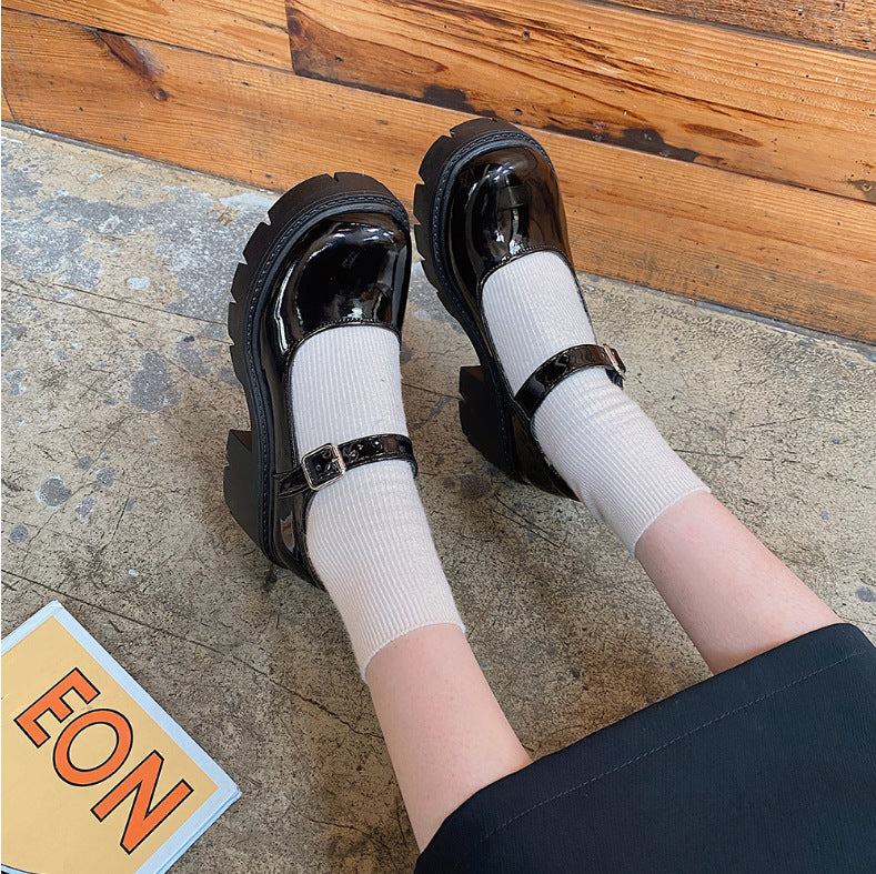 Summer New Ins Trend Japanese Lolita Small Leather Shoes