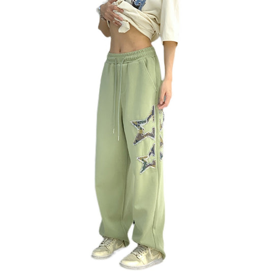 Pentagram Loose Straight Trousers Children