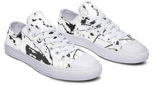 Fashion Print Couple Low-Top Canvas Shoes