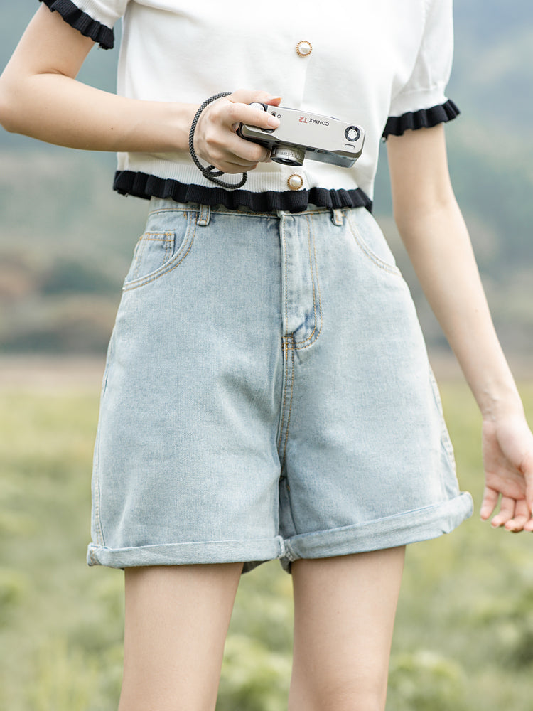 Trendy Light-colored Pants