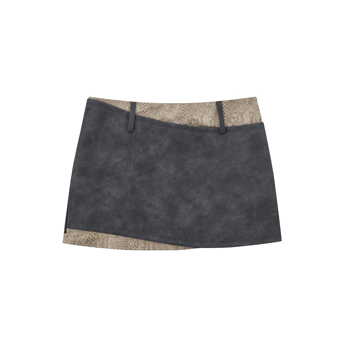 PU Leather Skirt Design High Waist Women