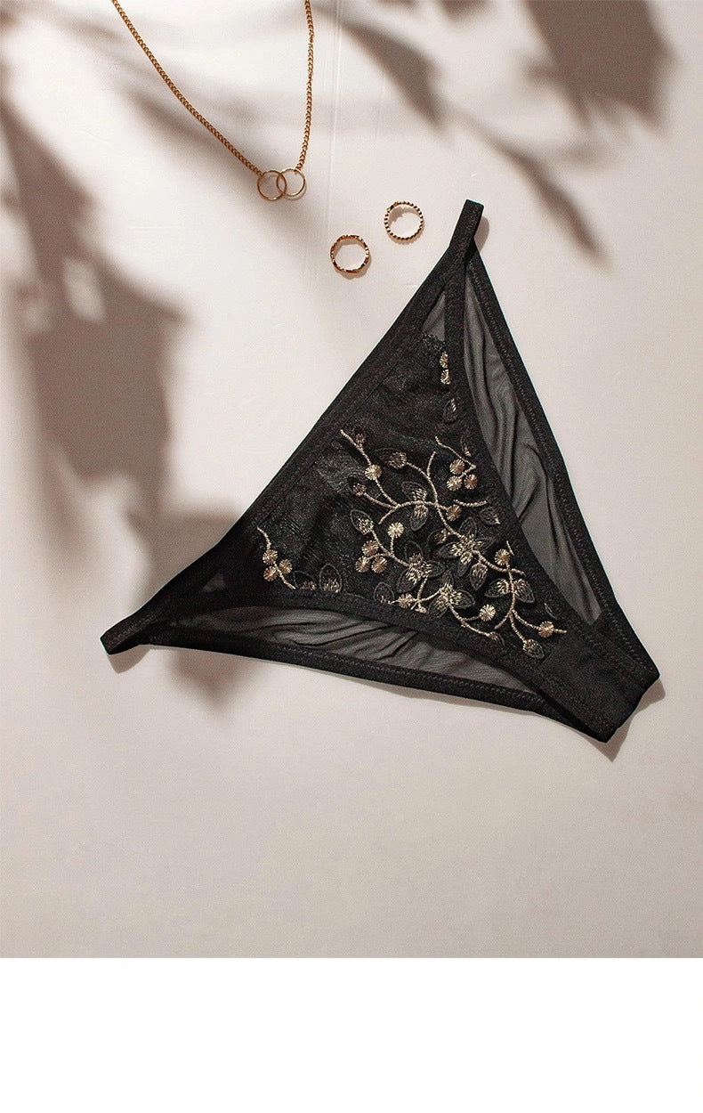 Women's French Embroidery Lace Bra