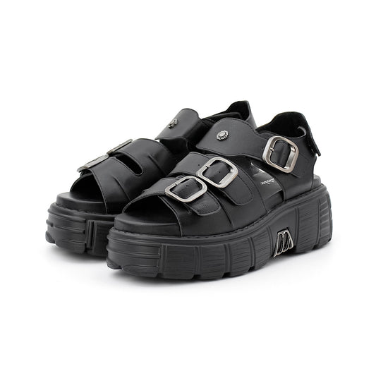 Women's Sandals Buckle Casual Beach Shoes Platform