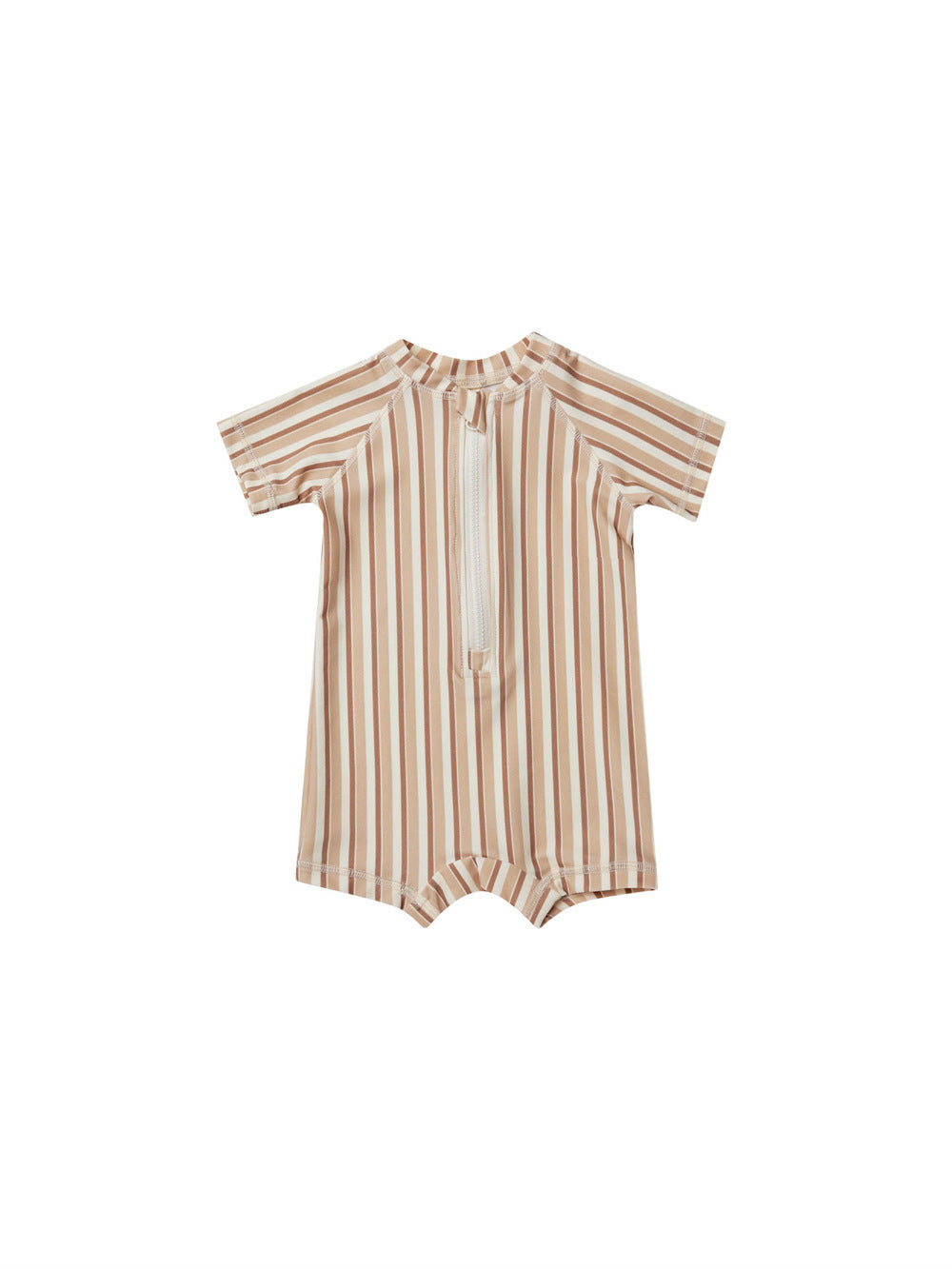 Boys And Girls Baby Short Sleeve Quick-drying Printing One-piece Swimsuit