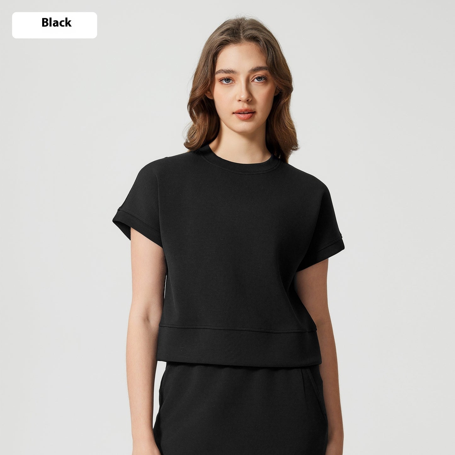 Leisure Sports Cloud Sense Air Layer Short Loose Thin Yoga T-shirt