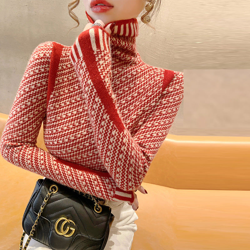 Fashionable Stylish Slim Fit Sweater Long Sleeve Inner Wear