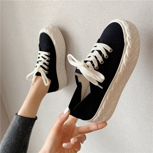 All-match to-delt platformloafers