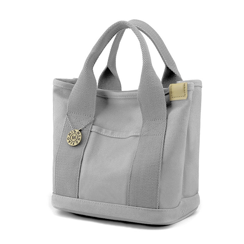 Outdoor Small Clutch Large Capacity Canvas Reticule