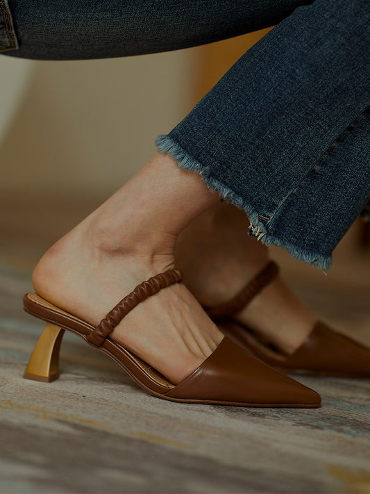 French Retro Toe Sandals Women Summer With Skirt