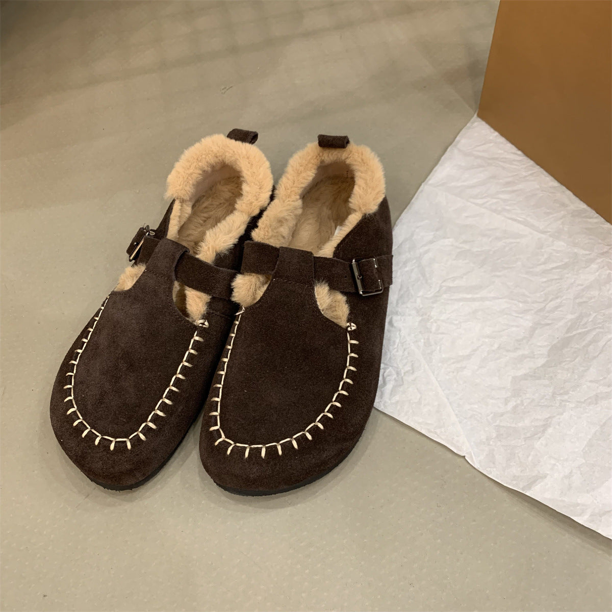 Women's Plush Snow Cotton Shoes