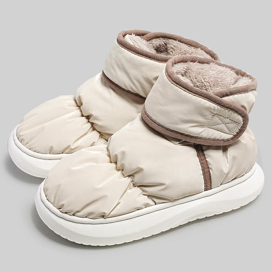 Indoor Couples Cotton Shoes Men's Winter