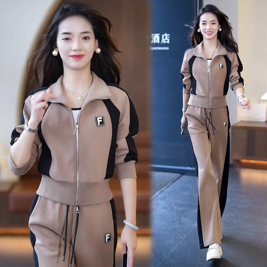 New Petite Anti-aging Elegant Casual Two-piece Set