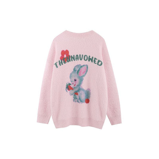 Fall Women's Clothing Plush Loose Knit Sweater