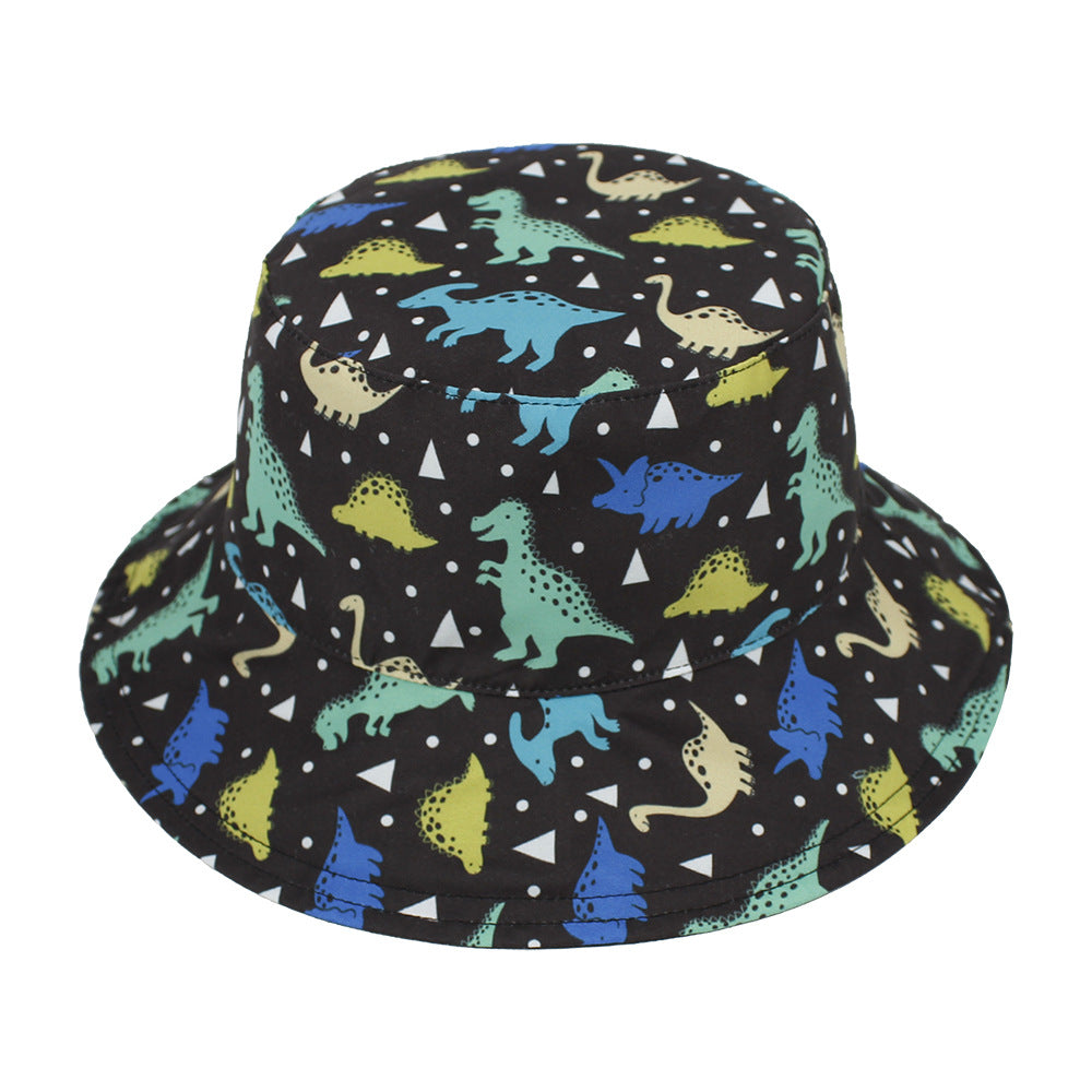 Children's Sun Double-sided Baby Bucket Hat