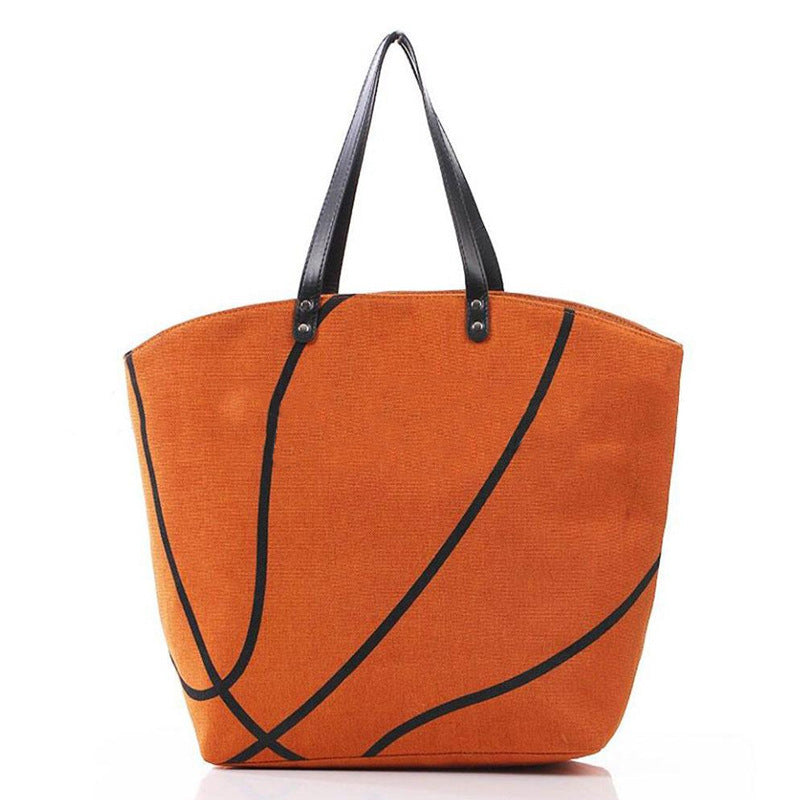 Canvas Bag Printed Baseball And Softball