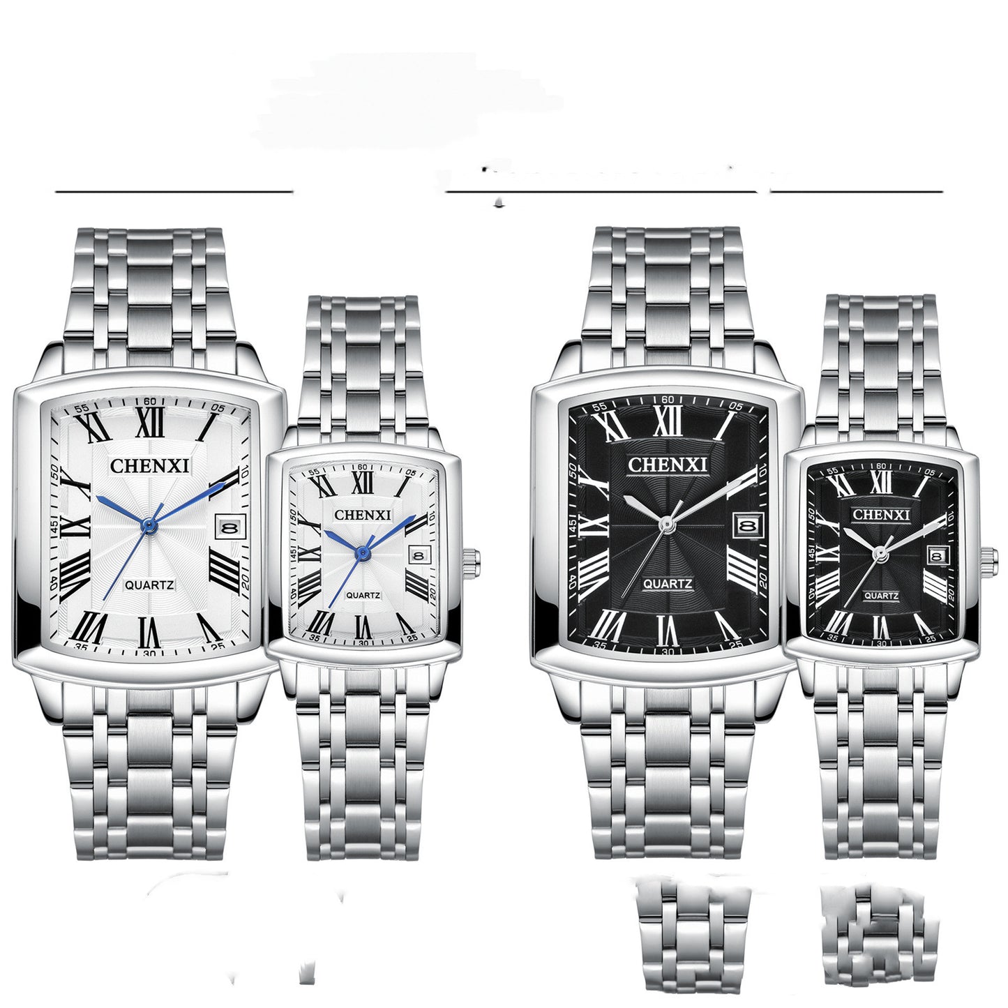 Couple Watch Casual Calendar Quartz Watch