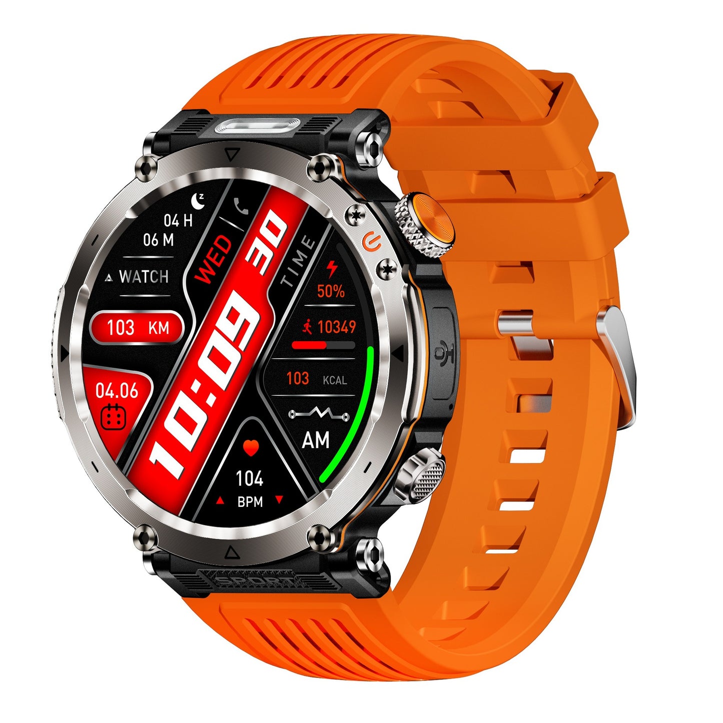 Cross-border Bestseller HT30 Outdoor Sports Waterproof Bluetooth Call Message Alerts LED Light Illumination Smartwatch