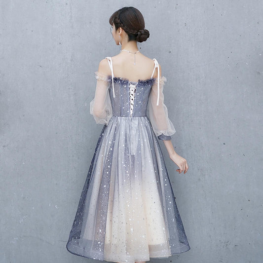 Starry Sky Dress Women's Light Luxury