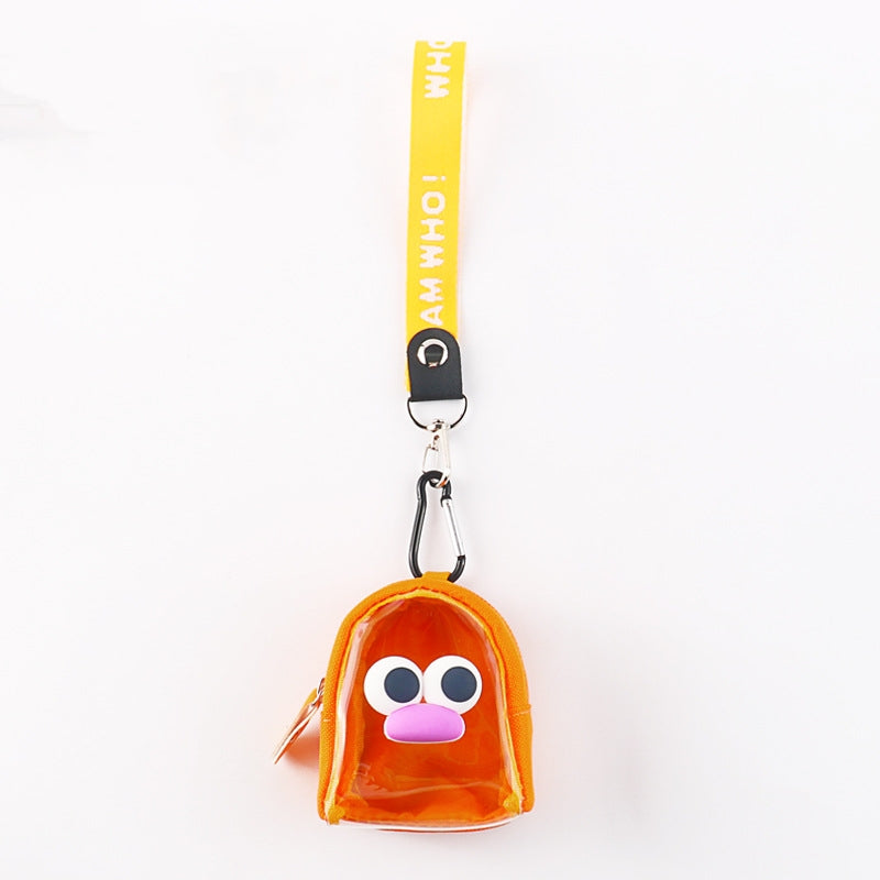 Internet Celebrity Same Style Small Wallet Female New Mini Bag Wrist Bag Creative Coin Bag Neck-hanging Coin Purse