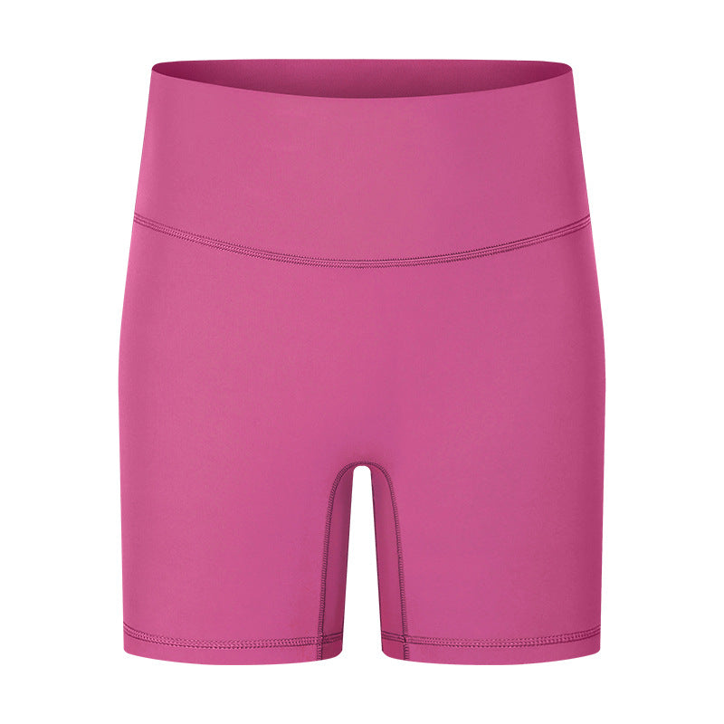 De nye yogashorts: Ingen generende linjer, hudvenlige, "nøgen"-følelse, tætsiddende, elastiske sports-/fitness-trekvartbukser