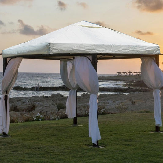 Multicolor Outdoor 300D Encrypted Waterproof Coating Yard Iron Tarpaulin Awning