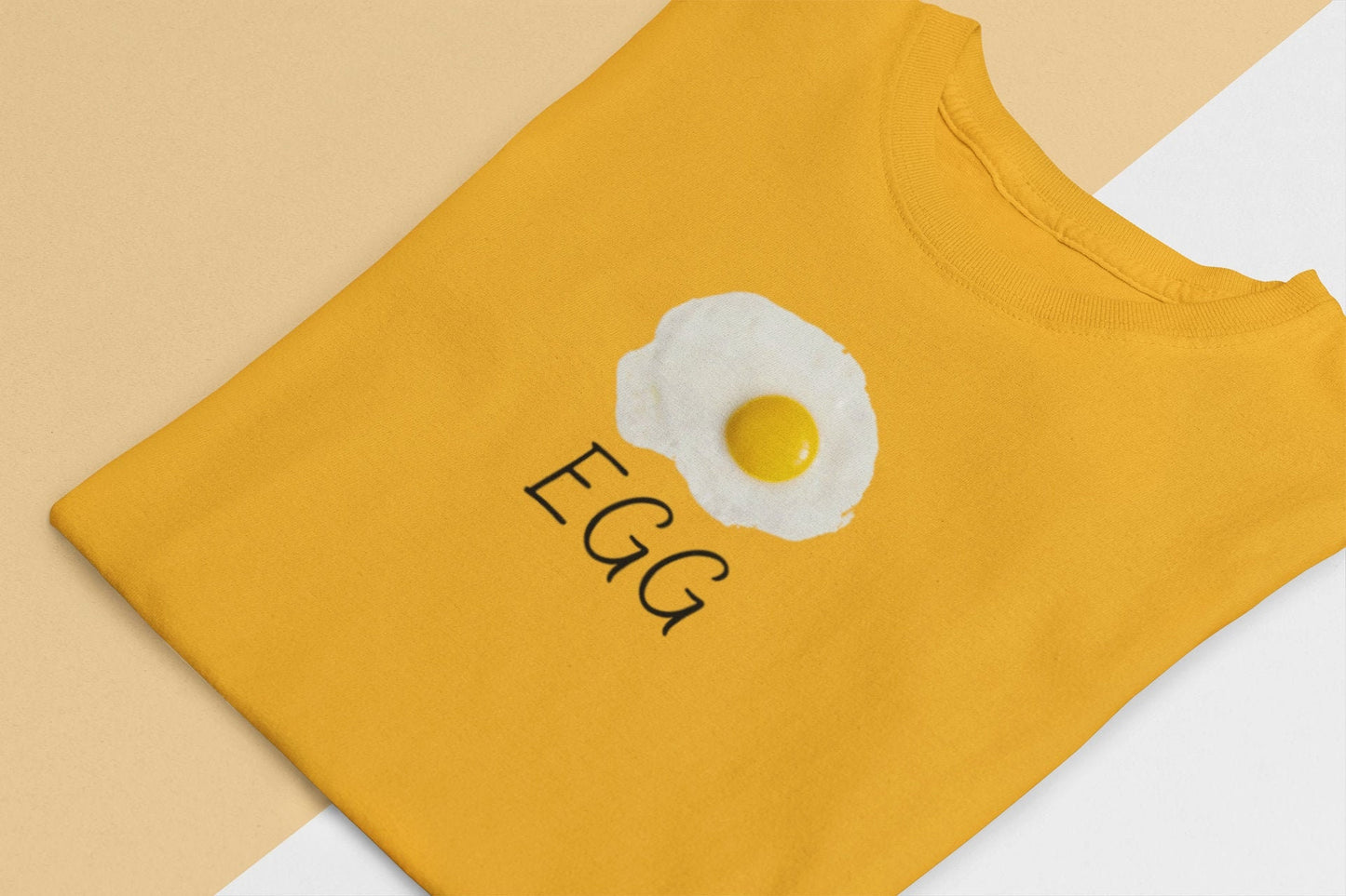 Egg Print Short Shirt Team Uniform European And American Fabrics