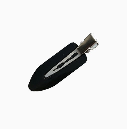 Traceless Barrettes Hair Makeup Hairpin Bang Side Clip Children Internet Celebrity Minimalist Small Leaf Duckbill Clip