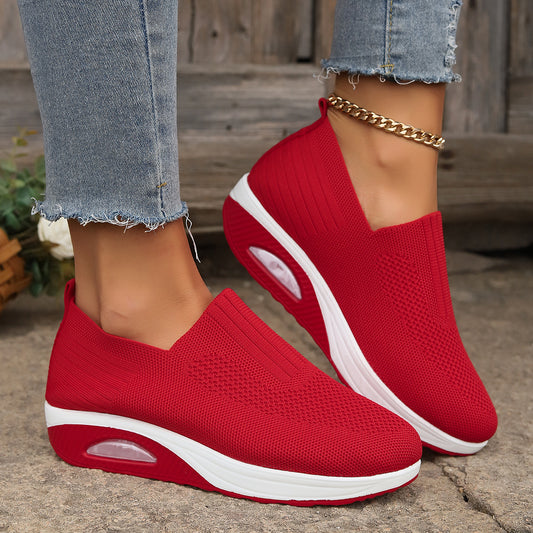 Fashionable Versatile Simple Plus-size Slip-on Casual Women's Shoes