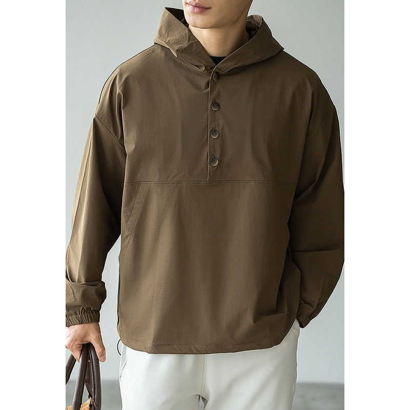 Outdoor Mountain Quick-drying Commuter Hooded Jacket For Men