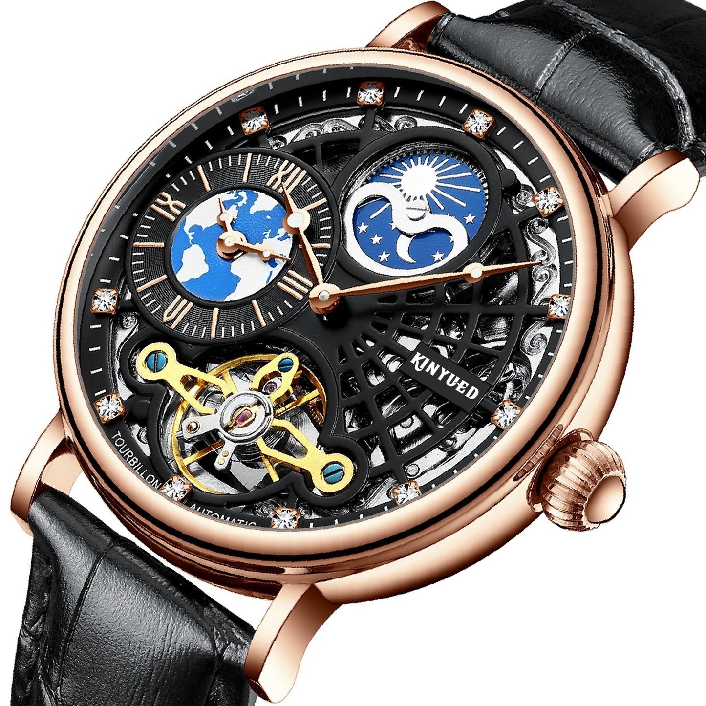Automatic Hollow Mechanical Star Men's Watch