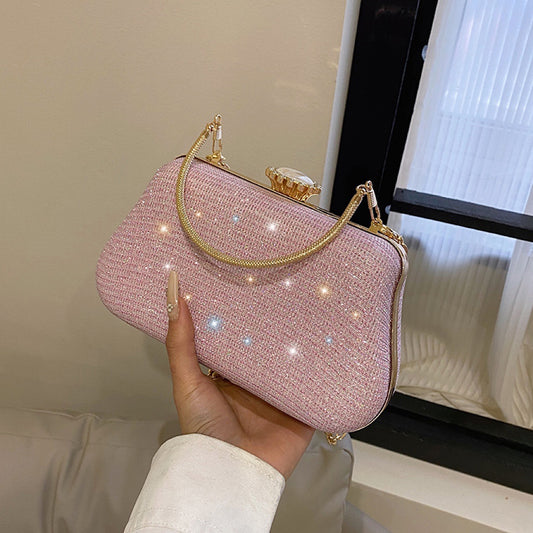 Women's Fashion Clutch Crossbody Chain Bag