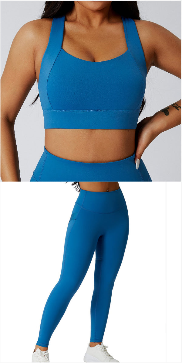 Lomme Tights med Høj Talje Formende Fitness Yoga Bukser