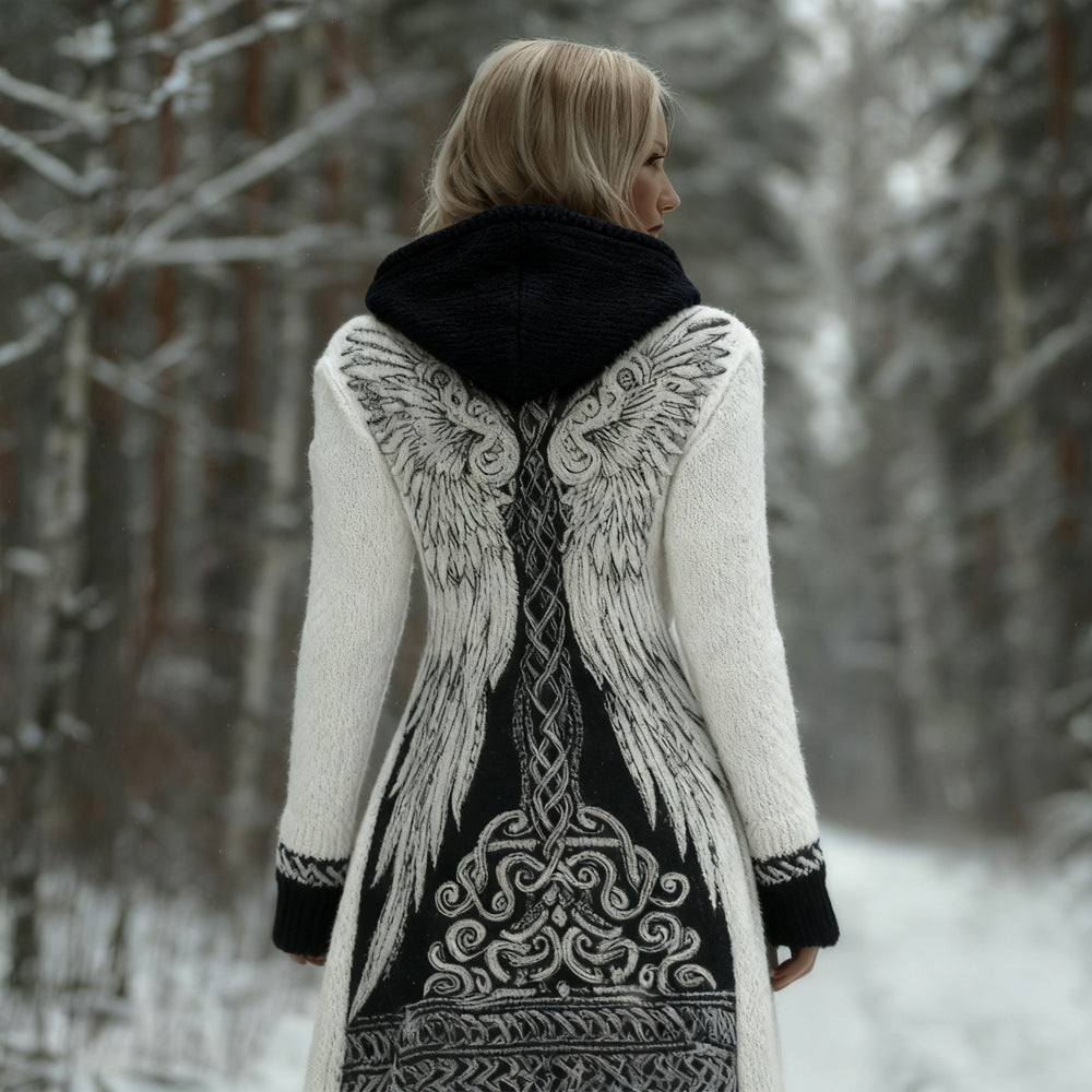 3D Digital Printed Men's Loose Hooded Jacket