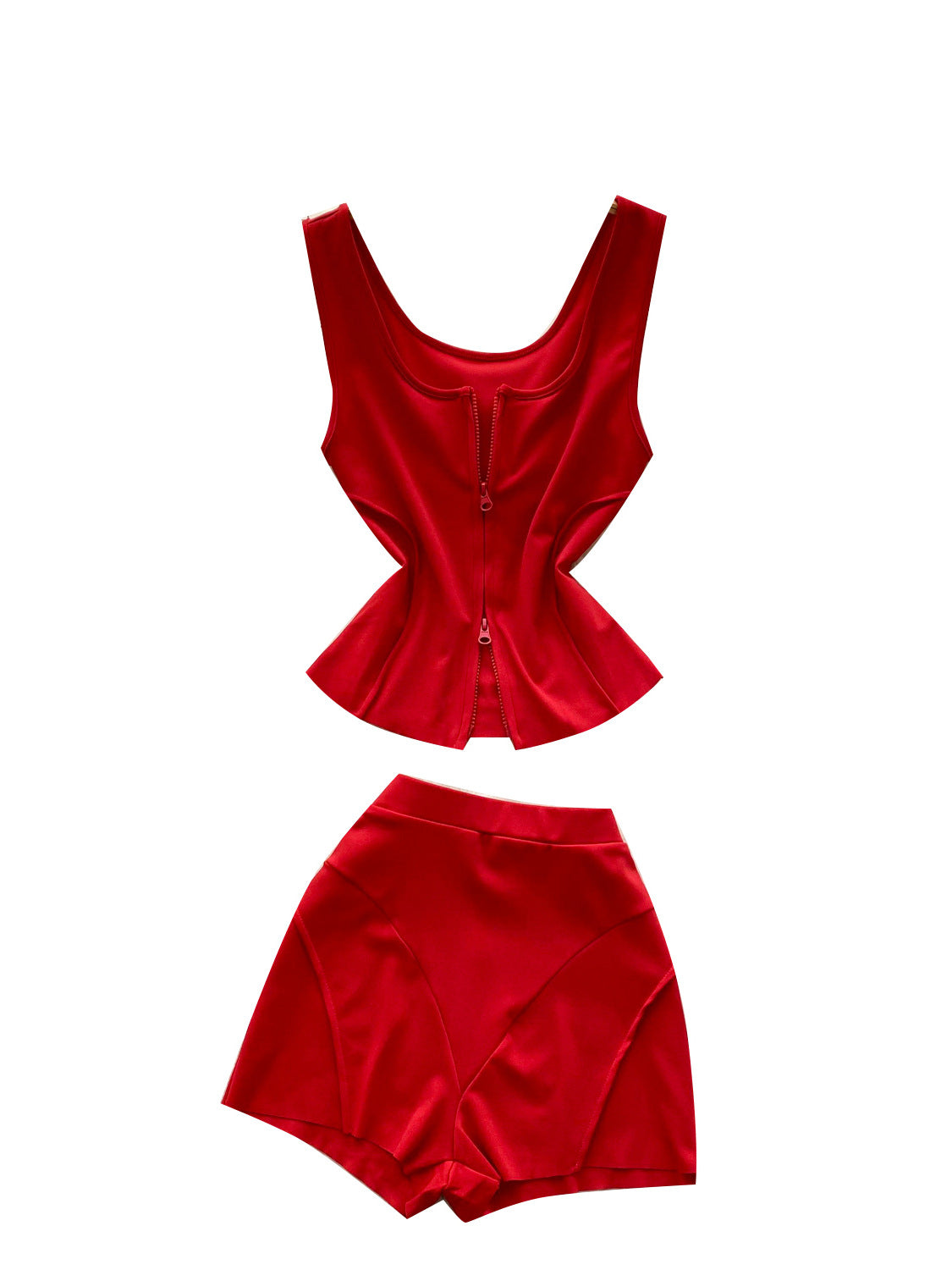 Slimming Camisole With Hip-hugging Casual Pants