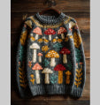 Women's Printed Christmas Sweatshirt Top